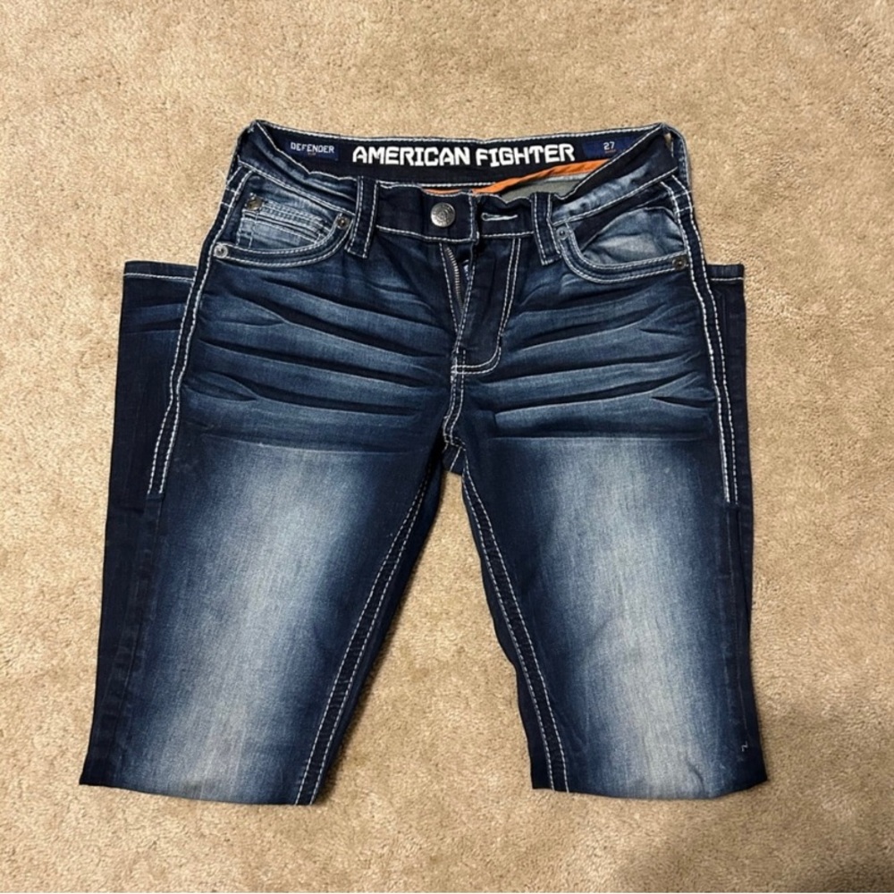 American fighter slim jeans